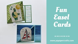 How To Make Fun Easel Cards