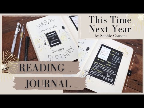 Book Journal / Book Review / This Time Next Year Sophie Cousens / Reading Journal / Journal with Me