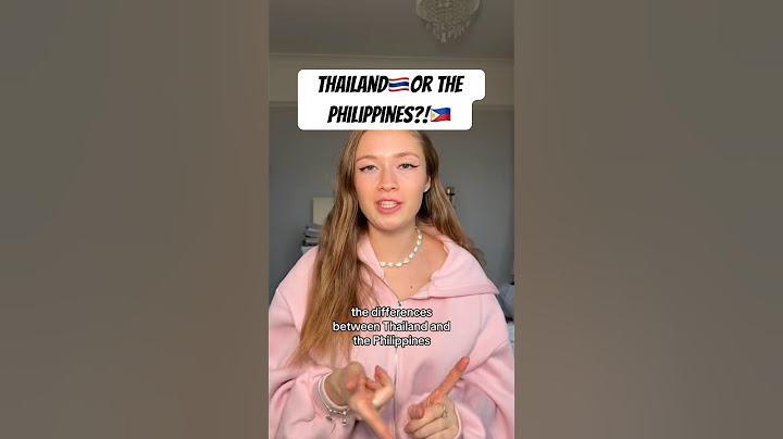Differences we noticed between Thailand & the Philippines🇵🇭🇹🇭 #thailandvsphilippines