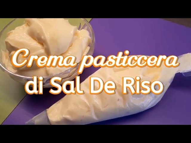 Crema pasticcera di Sal De Riso (ricetta) - YouTube