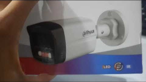 Smart Dual light #Network Camera #Dahua Technology