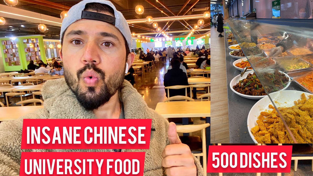 CHINESE UNIVERSITY FOOD [CHINESE UNIVERSITY CANTEEN WITH 500 OF FOOD CHOICES