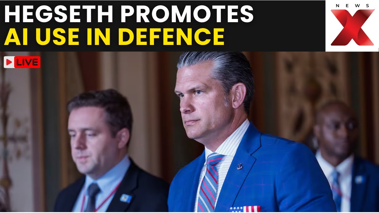 Pete Hegseth LIVE | Pentagon Bets on Elon Musk’s Grok to Boost Military Capabilities