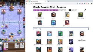 Clash Royale Elixir Counter Demo