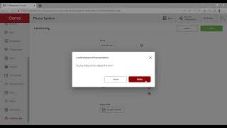 OE Desktop App. The Call Blocking Section. Add New Block List screenshot 3