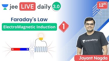 JEE: ElectroMagnetic Induction L1 | Faraday