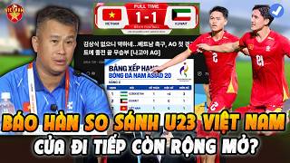 U23 Việt Nam Hòa Đáng Tiếc, Báo Hàn So Sánh Với U23 Của HLV Kim, Cửa Đi Tiếp Có Rộng Không?