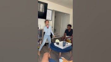 I WAS NOT EXPECTING HER TO SING THIS TO ME FOR FATHERS DAY 😳 #waitforit