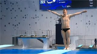 3. DIVING-CUP Jekaterinburg: 3m-Herr - 15.03.2024