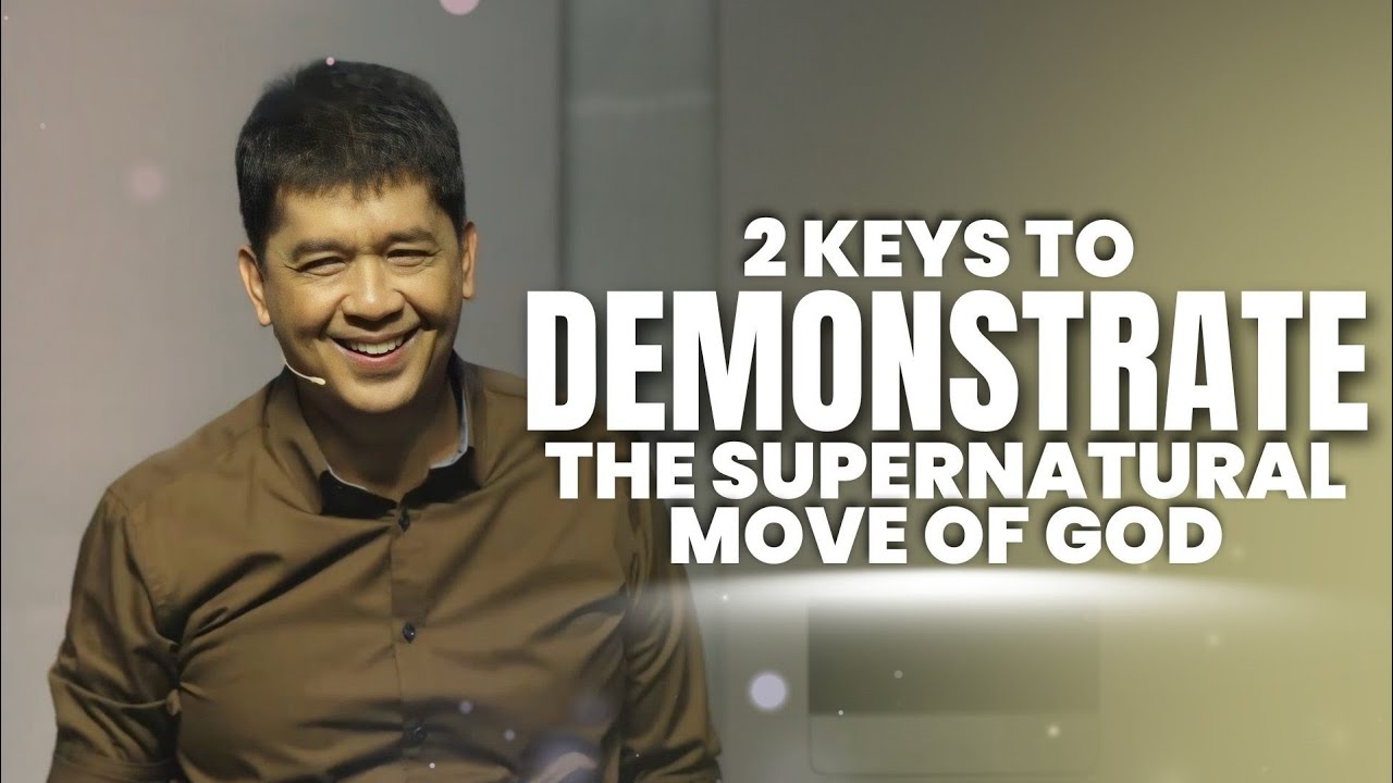 2 KEYS TO DEMONSTRATE THE SUPERNATURAL MOVE OF GOD | Rev. Ito Inandan | JA1 Rosario