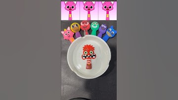 Incredibox Sprunki Color Mixing #sprunki #satisfying #colormixing #art