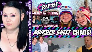 👉REPOST | CRIME SCENE PHOTO LEAK! The Murder Sheet Podcast: The Timeline of Events & Who Is Involved