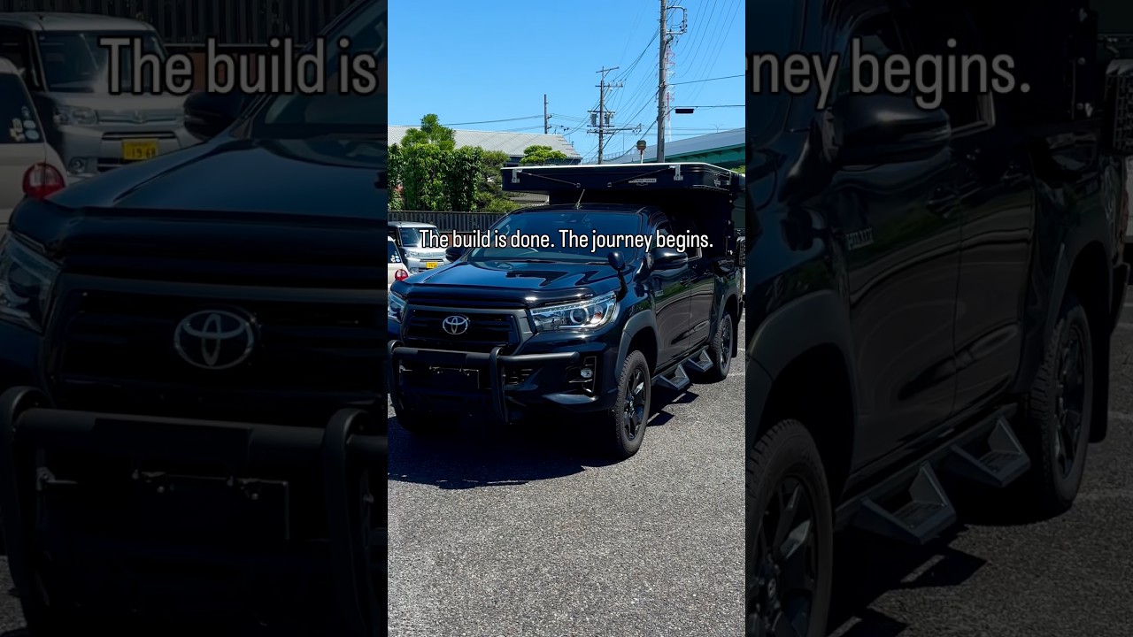 HILUX × FOUR WHEEL CAMPERS|旅仕様、完成。