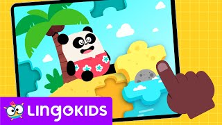 The ISLAND PUZZLE for kids🏝️🧩 Best games for KIDS🕹️ | Lingokids Games screenshot 5