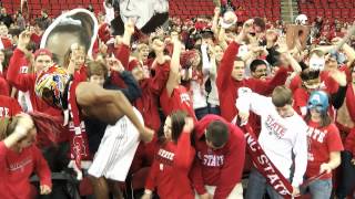 Harlem Shake at NC State Basketball Game