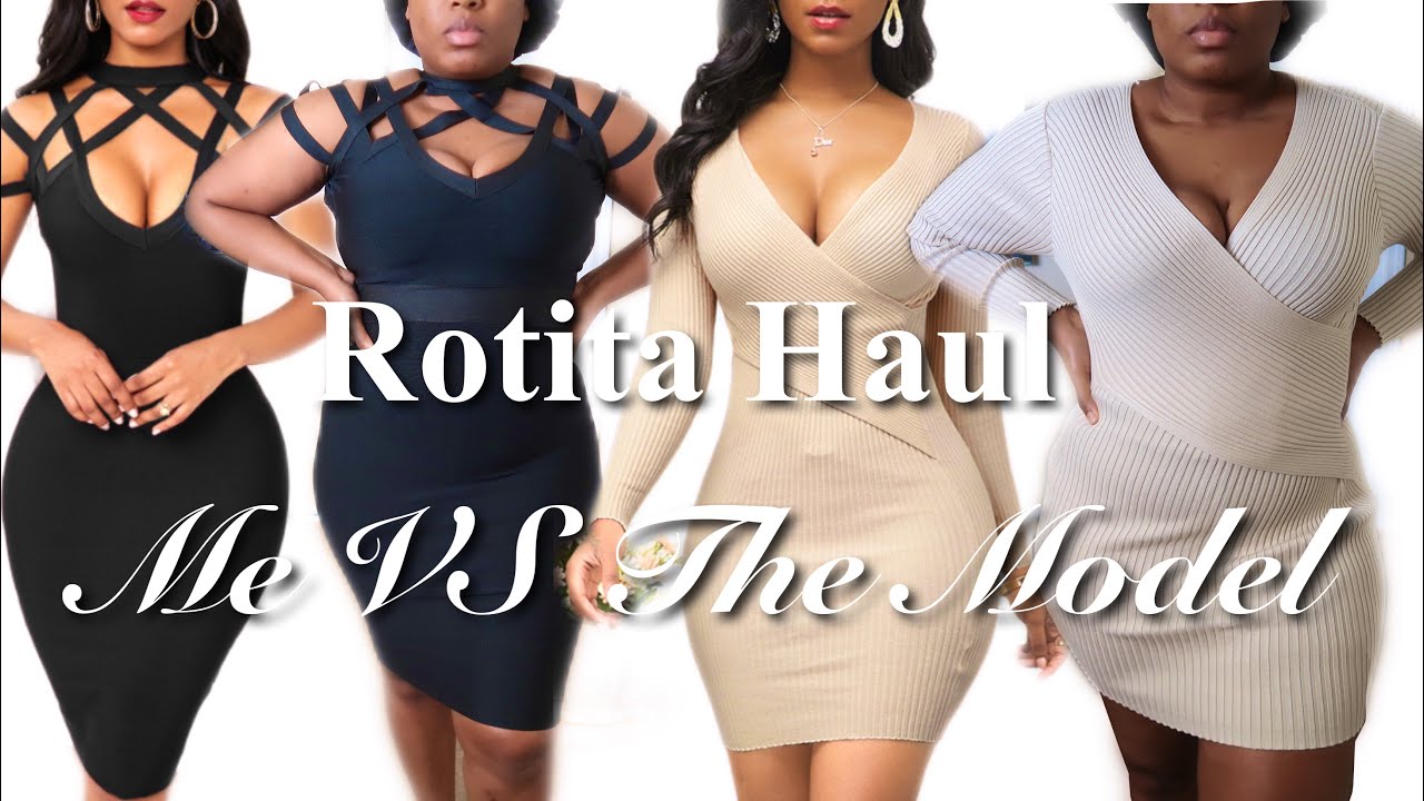 ROTITA TRY ON HAUL | ME VS THE MODEL ...