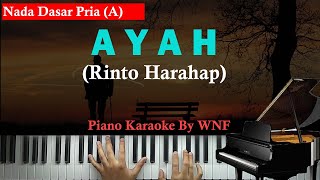 Rinto Harahap - Ayah Piano Karaoke Versi Pria/Male Key