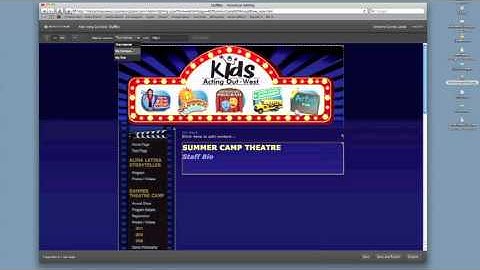 Adobe Business Catalyst - Duplicating web pages, formatting and updating links (PART 1)
