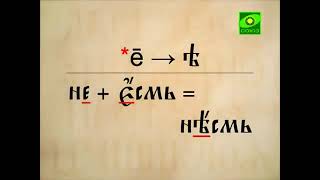 Лекция 047  Происхождение Славянских Гласных