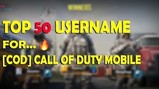 Call of duty mobile username ideas: Top 50 cool call of duty username: Cod username suggestion