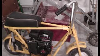 1960s vintage mini bike - YouTube