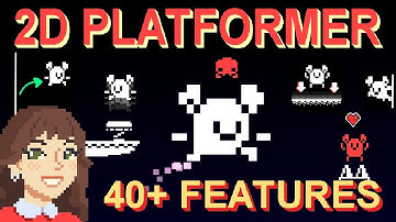 Make a Complete 2D Platformer in Unity – 40+ Features Tutorial!
