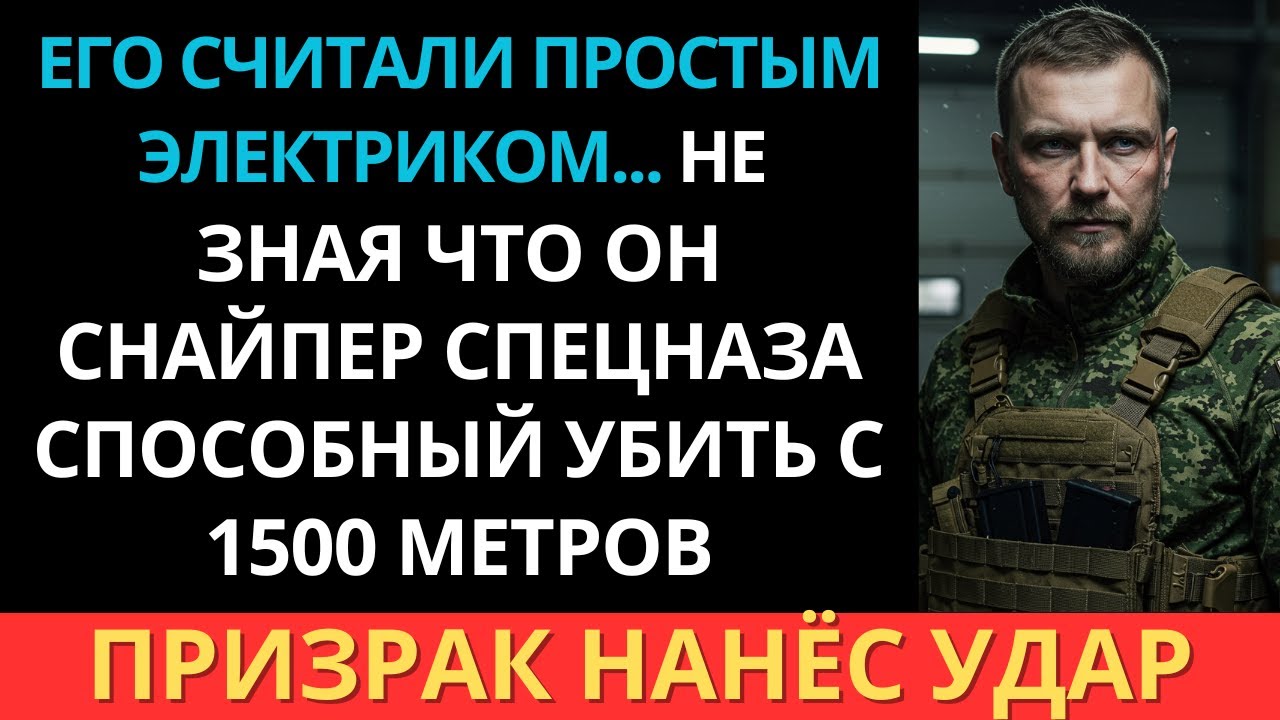 Они посмеялись над старым электриком... пока не узнали, что он бывший снайпер спецназа.