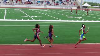 2021 AAU Region 17 Qualifier Girls 11 12 4x400 Meter Relay 12 years old HTH