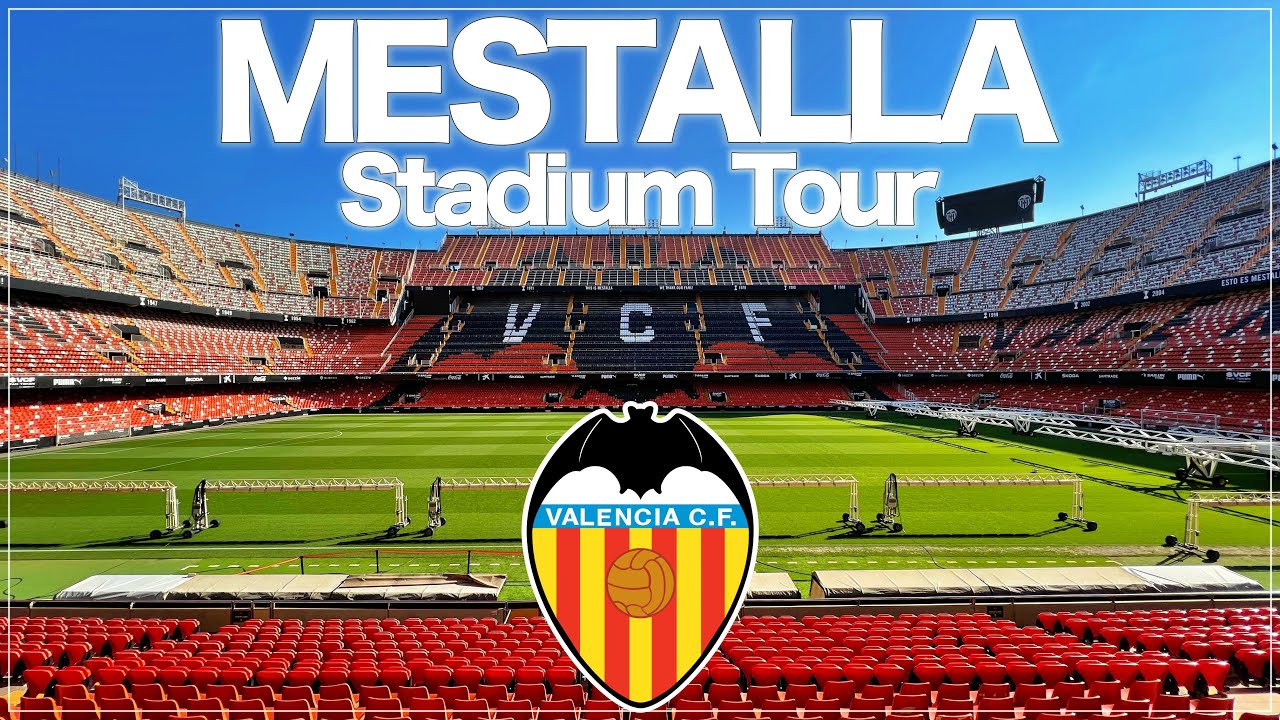 Valencia C.F MESTALLA Stadium Tour ⎜Visita al Estadio del Valencia!🇪🇸