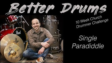 Single Paradiddle: Church Drummer Challenge - Drum Lesson