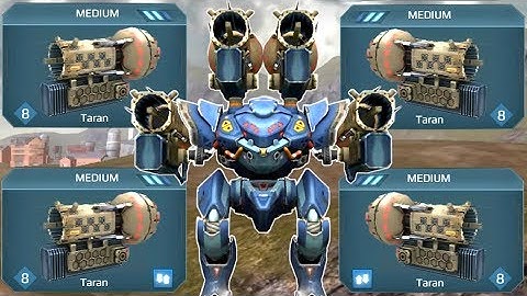 War Robots Test Server 3.6 - NEW Robot Spectre / Exorcist Taran Gameplay