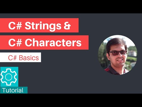 C# Strings | C# Characters | C# Basics #5