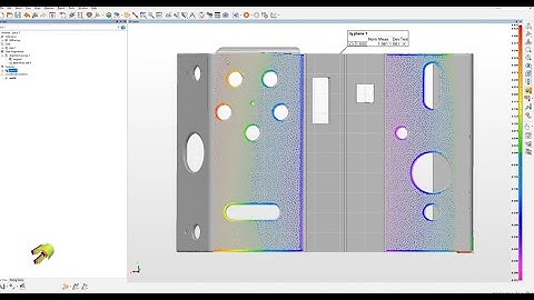PolyWorks: Toggling The View Of Deviation Vectors
