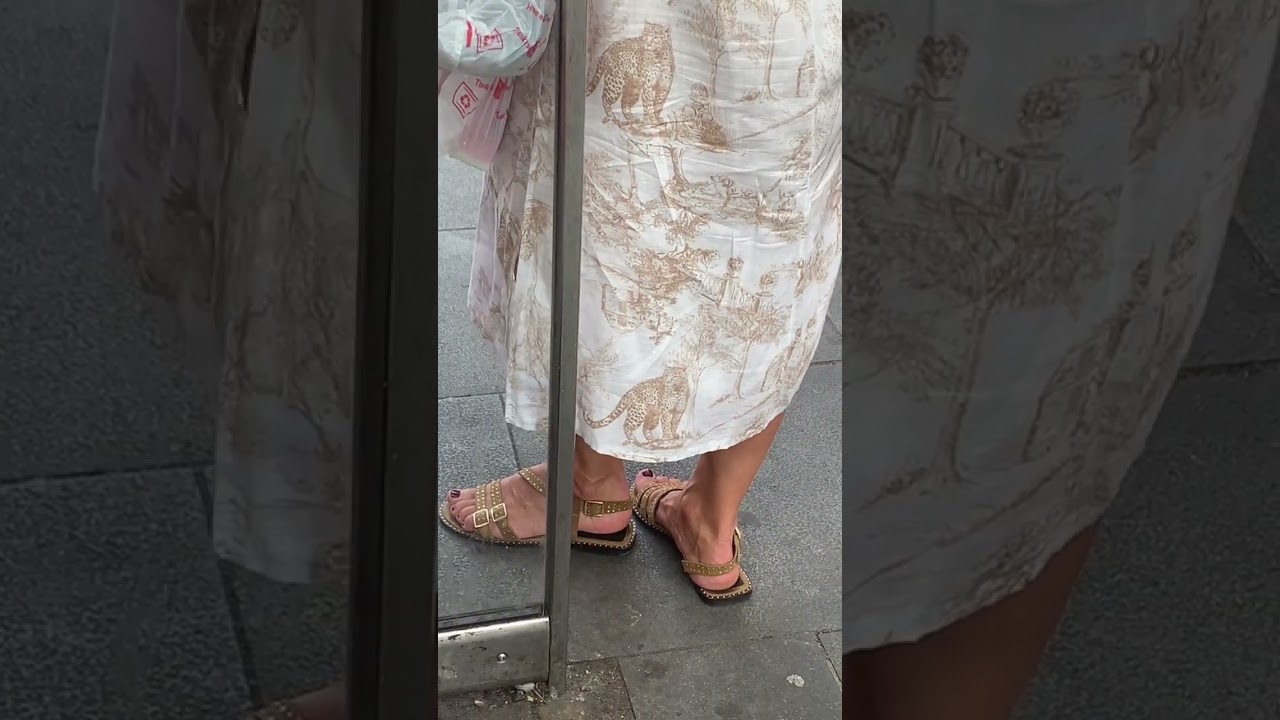 Candid Feet (Wine Red Pedicure)