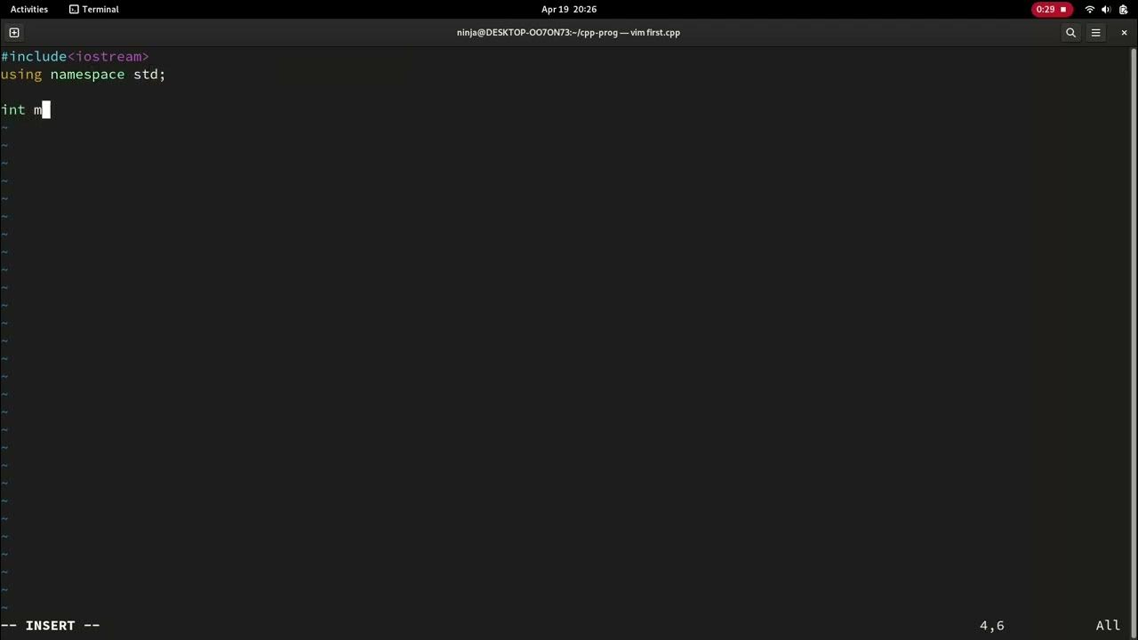How to execute a c++ code in command line. - YouTube