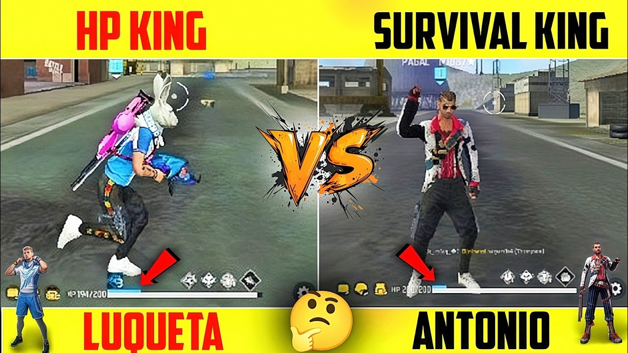 Luuqta Vs Antonio | Which Character Ability Is Best In Freefire