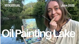 Oil Painting of Priory Gardens in Greater London