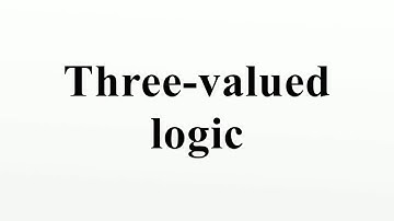 Three-valued logic