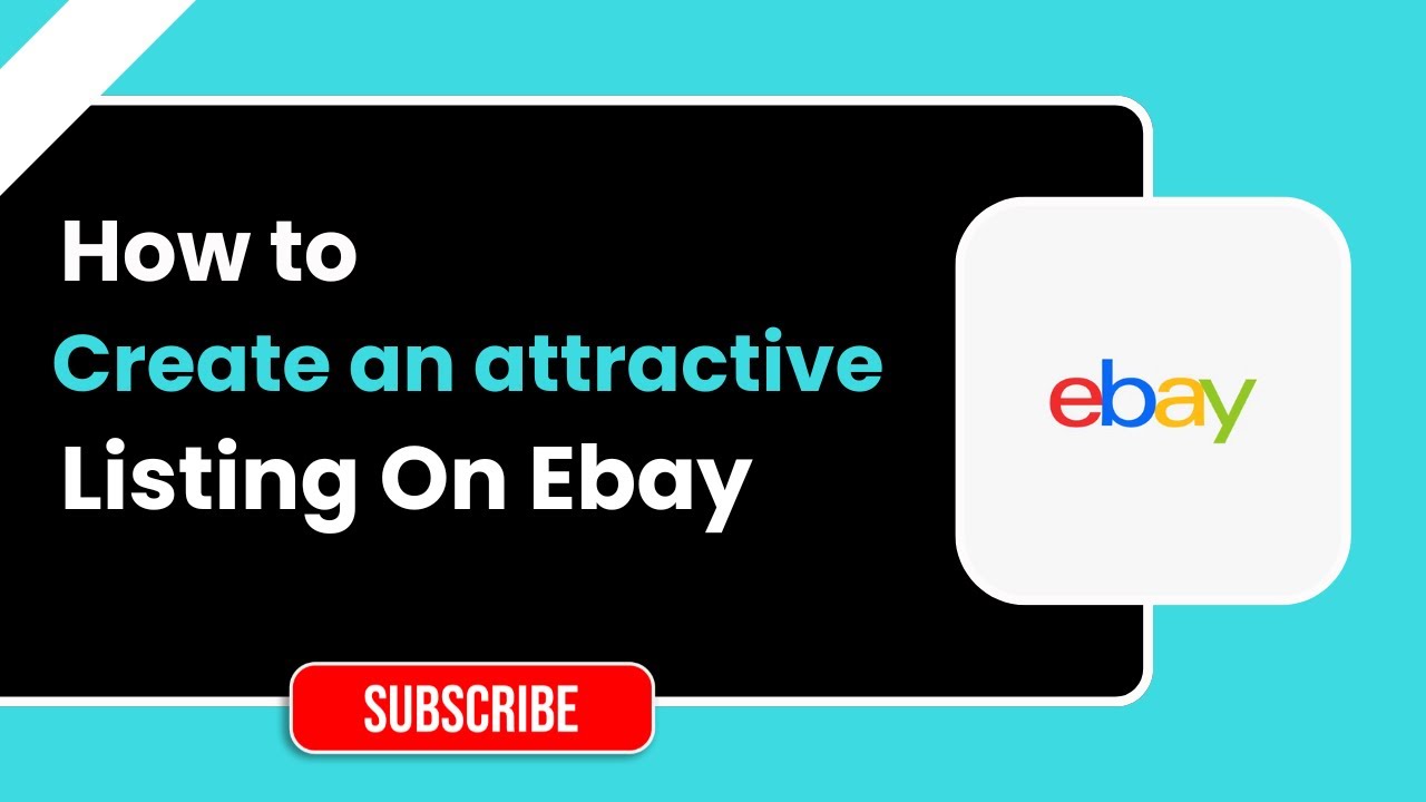 How to Create an Attractive Listing on eBay | Step-by-Step Seller Guide ...