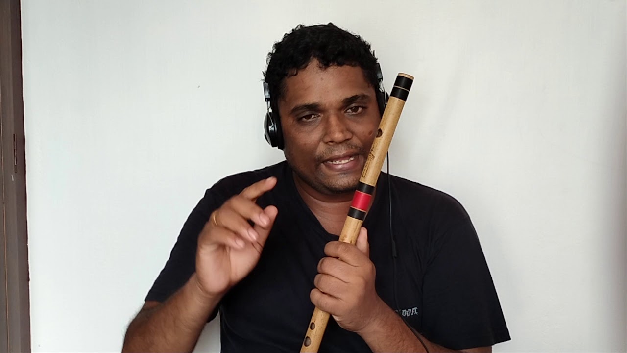 Mahaganapathim.flute tutorial . ragam  natai.Arohanam,Avarohanam,Sanjaram