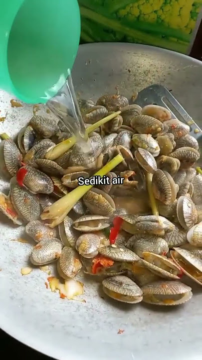 Lala Tumis Serai #recipe #food #asianfood #clam #fyp #tiktok