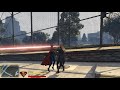 Grand Theft Auto V Sasha Calle SuperGirl vs Black Super Girl