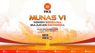 [ LIVE ] PIDATO POLITIK PRESIDEN PKS MUNAS VI PARTAI KEADILAN SEJAHTERA
