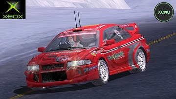 XEMU Xbox Emulator - Rally Fusion: Race of Champions Ingame / Gameplay (0cdcdde)