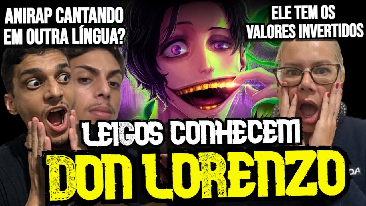 LEIGOS REACT | Don Lorenzo (Blue Lock) | Morto-Rico | AniRap