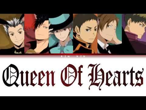 [Haikyu!!] Captains - Queen Of Hearts (cover) Lyrics color-coded (JPN_ROM_ENG)