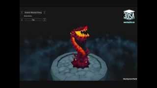 www.Shop3DSA.com | Tentacle Monster Showcase