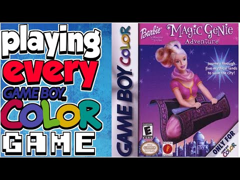 BARBIE MAGIC GENIE ADVENTURE! - Is it the WORST Gameboy Color Game?