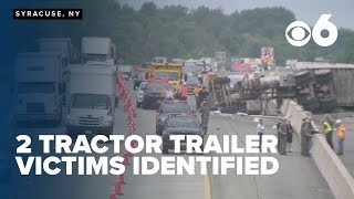 2 victims of the tractor trailer rollover on I-87 identified by police