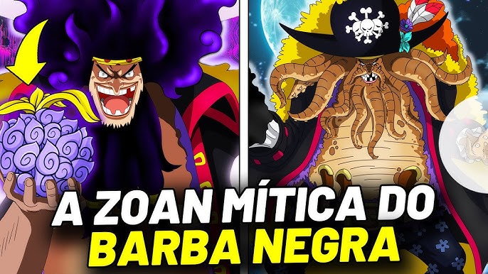 Akuma No Mi: YAMI YAMI No Mi Usuário: Marshall D Teach #Onepiece